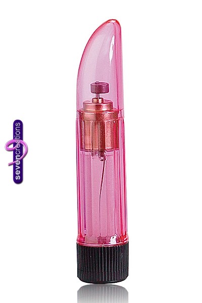 Mini vibro Lady Finger Pink Clear