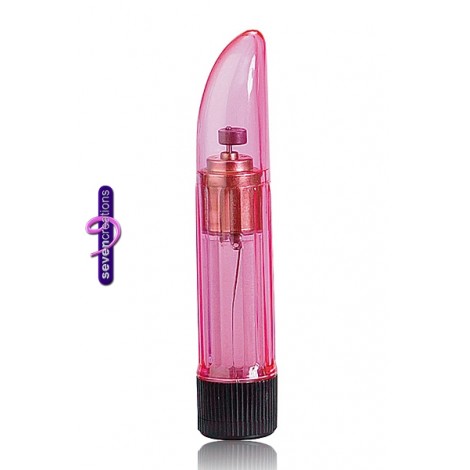 Mini vibro Lady Finger Pink Clear