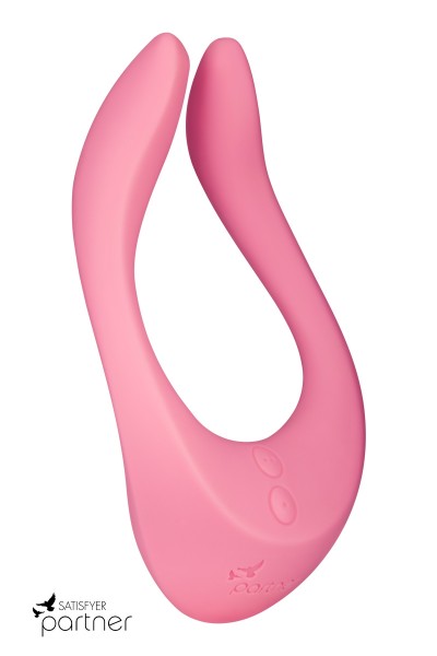 Stimulateur couple Endless Joy rose - Satisfyer