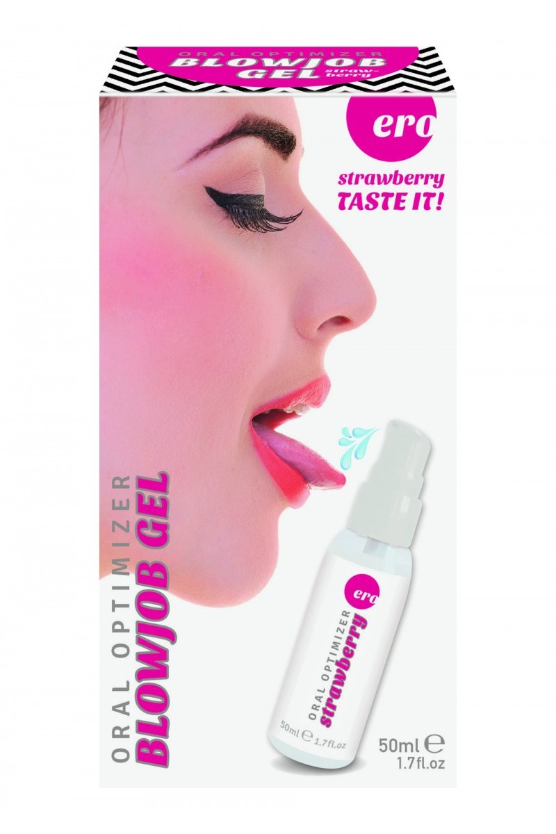 Gel oral optimizer blowjob - fraise