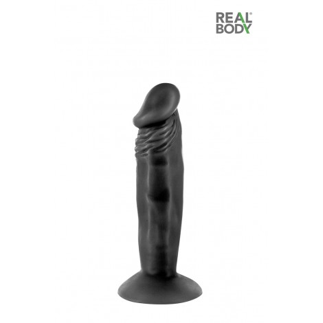 Gode réaliste 16 cm noir - Real Zack