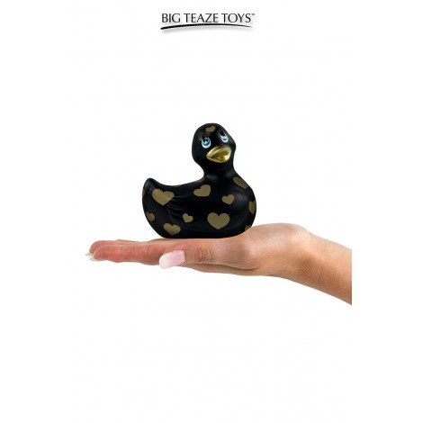 Mini canard vibrant Romance noir et or