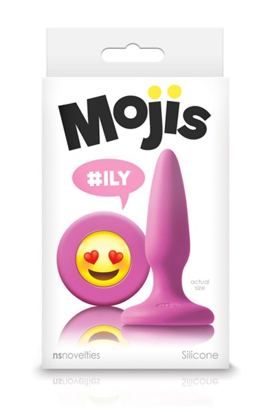 Plug Anal Mojis ILY Small - rose