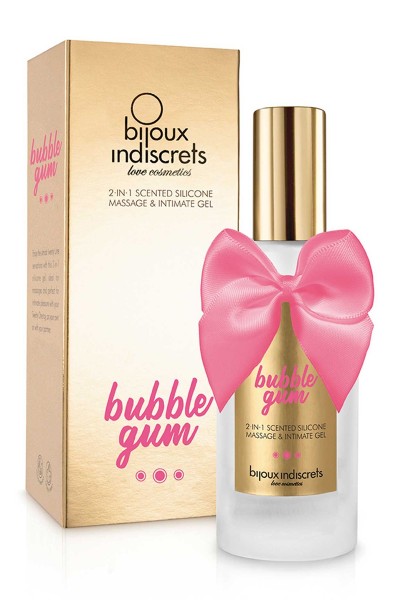 Lubrifiant et massage Bubble Gum