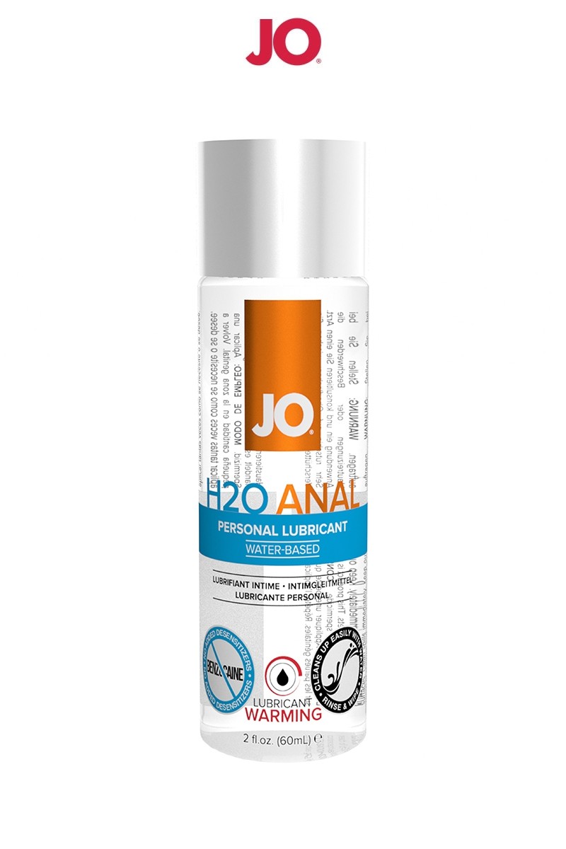 Lubrifiant anal effet chaud 60 ml