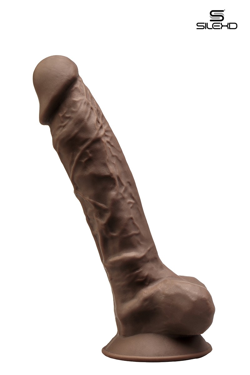 Gode double densité chocolat 23 cm - Modèle 1