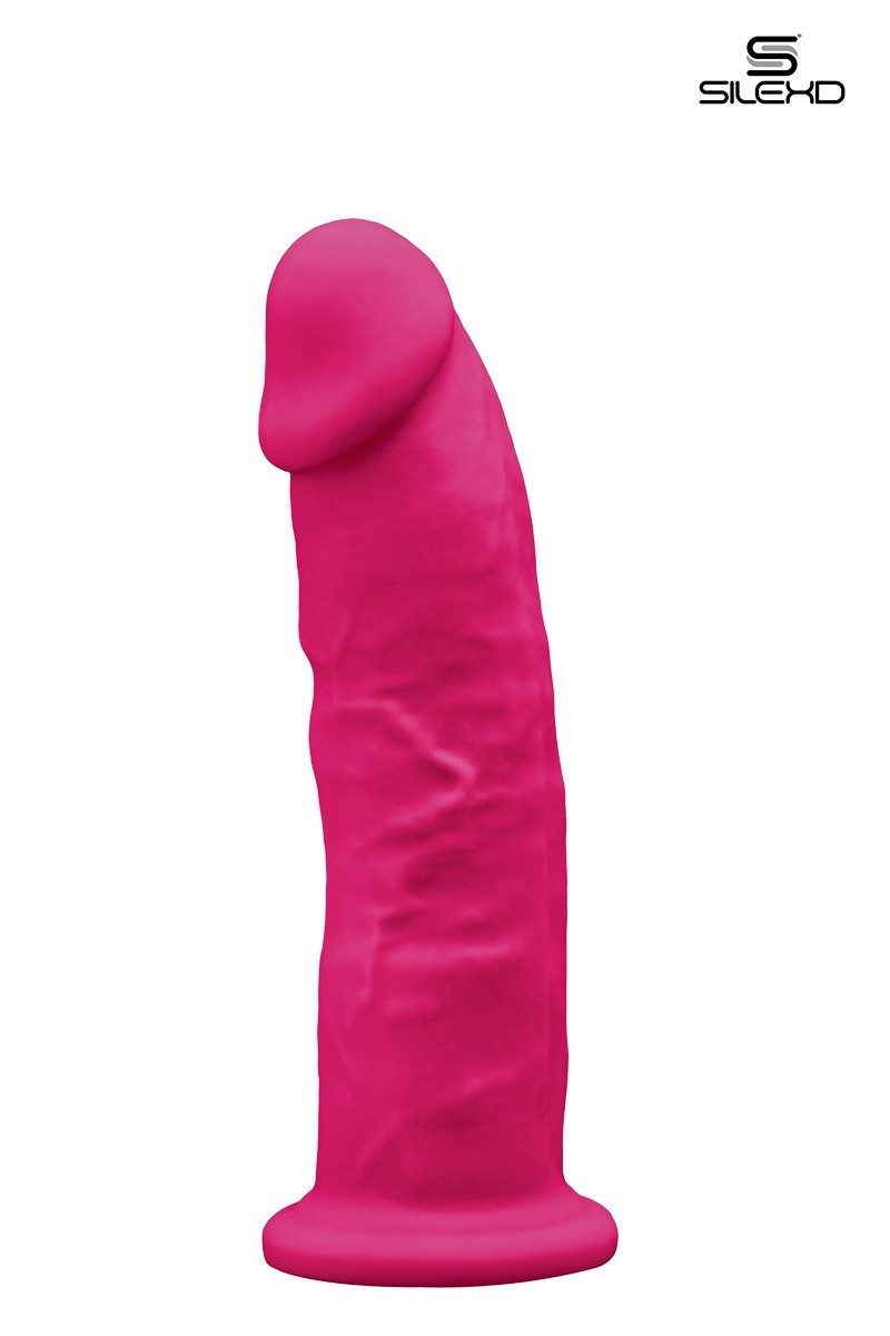 Gode double densité rose 19 cm - Modèle 2