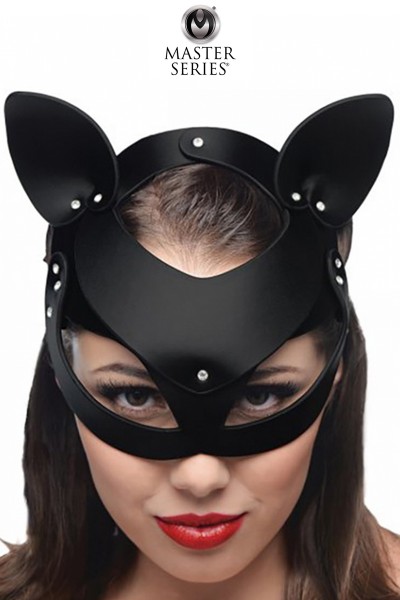 Masque de chat en cuir Bad Kitten