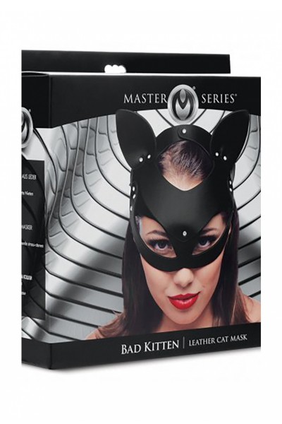 Masque de chat en cuir Bad Kitten