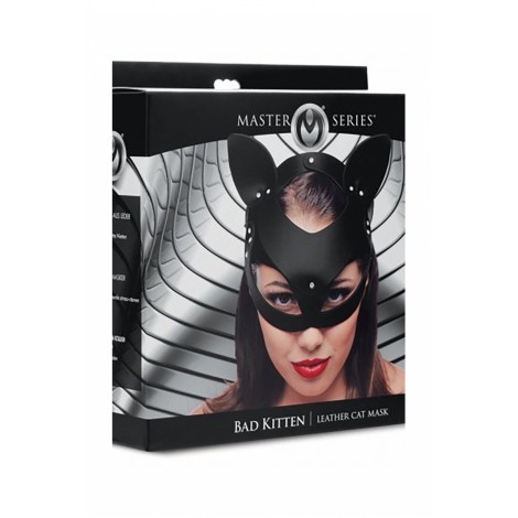 Masque de chat en cuir Bad Kitten