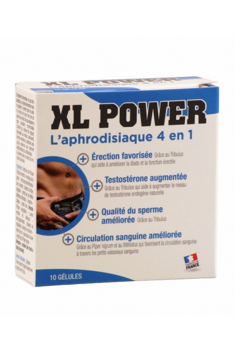 XL Power (10 gélules) - Aphrodisiaque