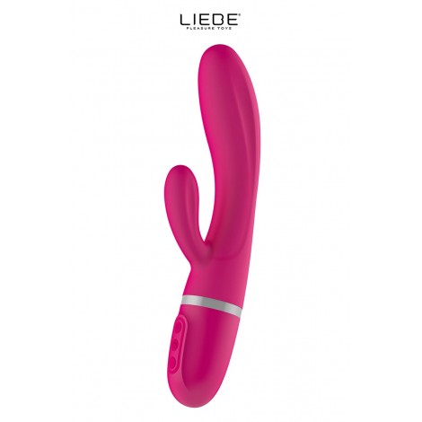 Vibro Rabbit flexible Bend It Plus - cerise