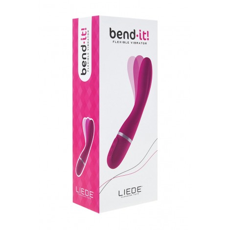 Vibromasseur flexible Bend It - cerise