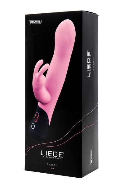 Vibromasseur Rabbit Liebe -  rose