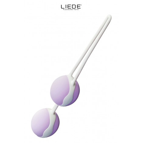 Love balls blanc et mauve - Liebe