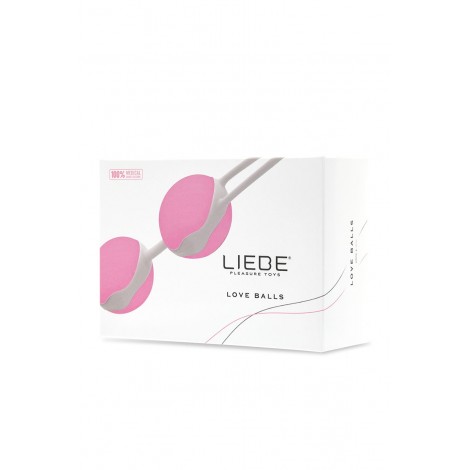 Love balls blanc et rose - Liebe