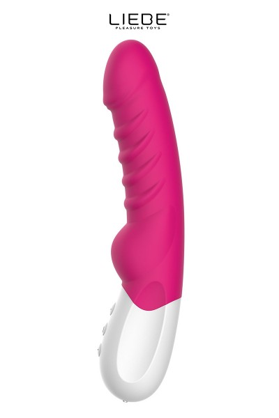 Vibro rechargeable Vertigo - Cerise