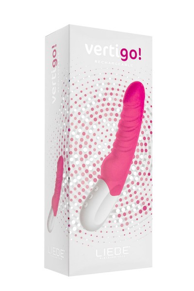 Vibro rechargeable Vertigo - Cerise