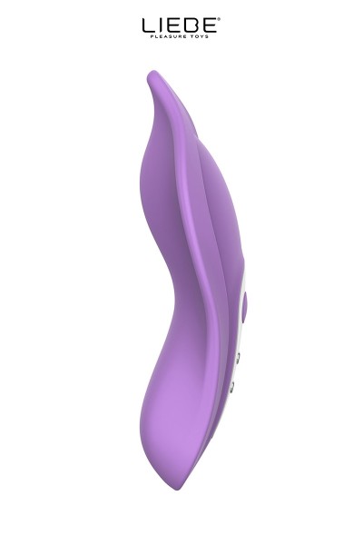 Stimulateur clitoridien chauffant Firefly - Violet