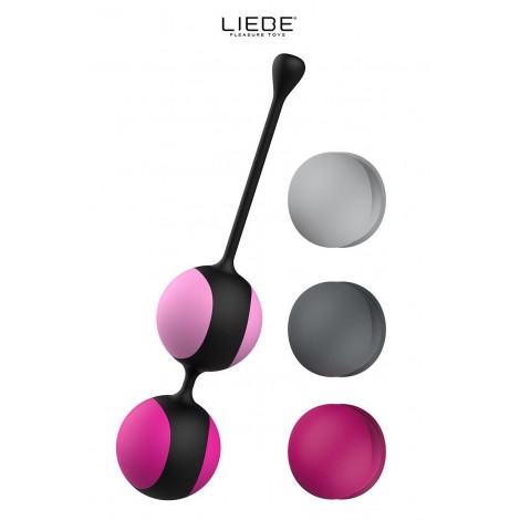 Kit d'entrainement pelvien Kewos - Noir/Cerise