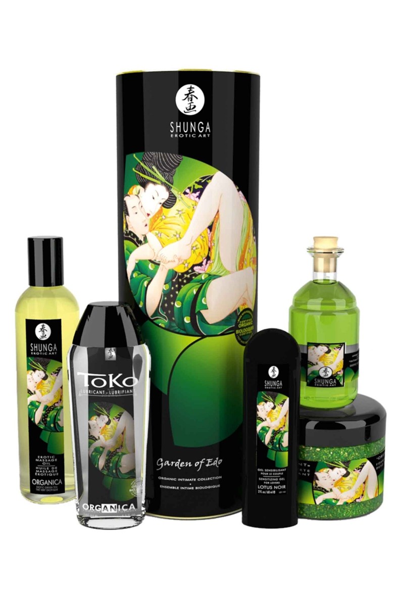 Coffret intime BIO Jardin d'Edo - Shunga