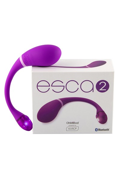 Oeuf vibrant connecté Esca 2 - Kiiroo