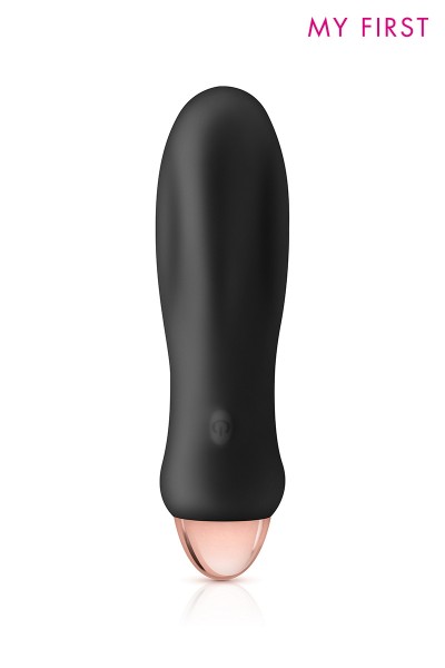 Vibromasseur rechargeable Rocket noir - My First