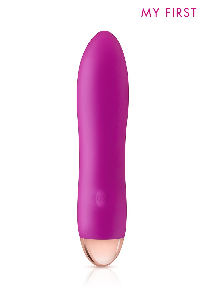 Vibromasseur rechargeable Pinga rose - My First