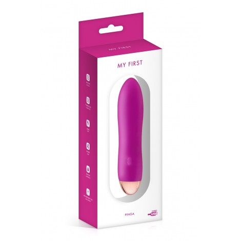 Vibromasseur rechargeable Pinga rose - My First