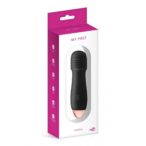 Vibromasseur rechargeable Joystick noir - My First