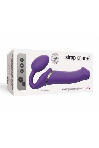 Strap-on-me vibrant violet L