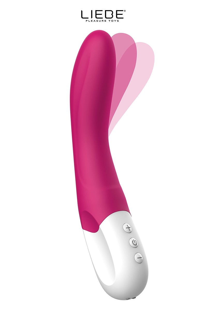 Vibromasseur flexible et rechargeable Bend It Cerise