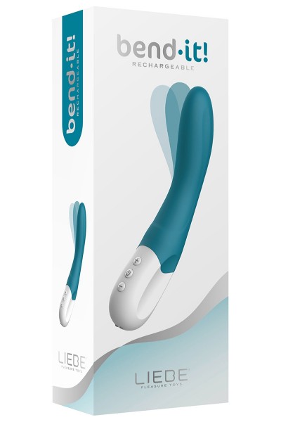 Vibromasseur flexible et rechargeable Bend It Océan