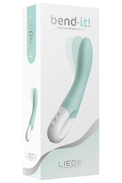 Vibromasseur flexible et rechargeable Bend It Menthe