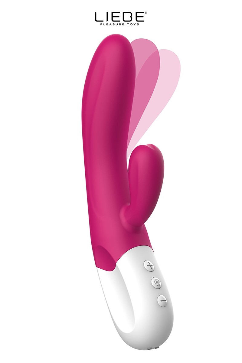 Rabbit flexible et rechargeable Bend It Plus Cerise