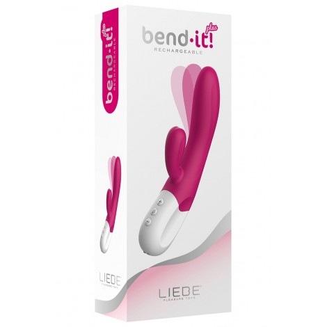 Rabbit flexible et rechargeable Bend It Plus Cerise