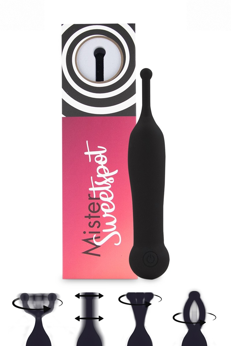 Stimulateur clitoridien Mister Sweetspot noir - Feelztoys