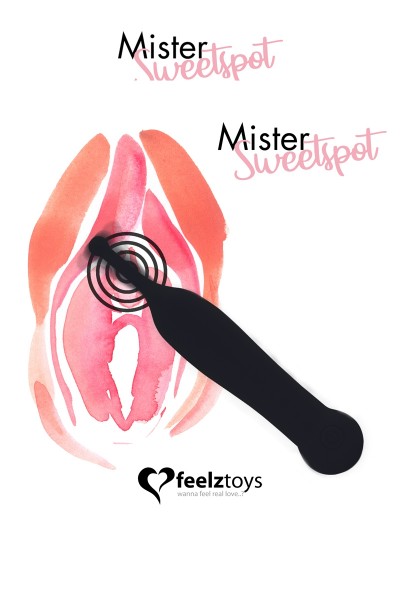 Stimulateur clitoridien Mister Sweetspot noir - Feelztoys