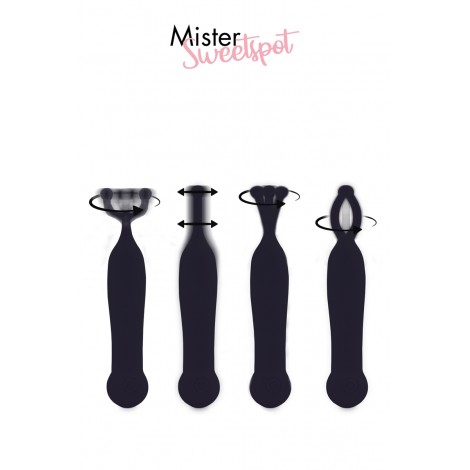 Stimulateur clitoridien Mister Sweetspot noir - Feelztoys