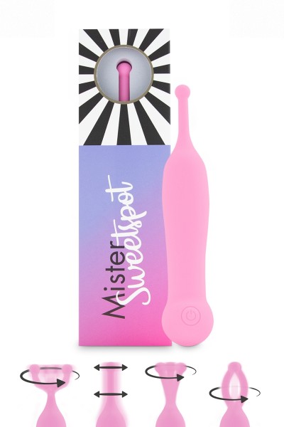 Stimulateur clitoridien Mister Sweetspot rose - Feelztoys