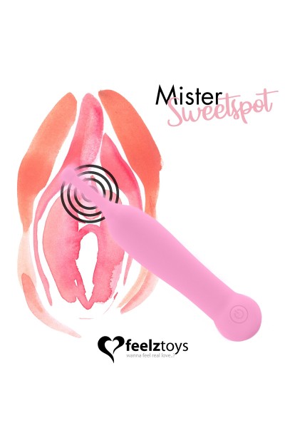 Stimulateur clitoridien Mister Sweetspot rose - Feelztoys