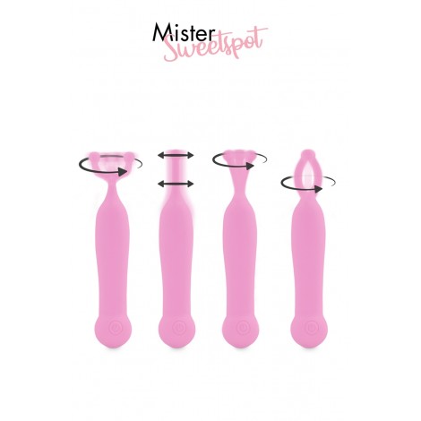 Stimulateur clitoridien Mister Sweetspot rose - Feelztoys