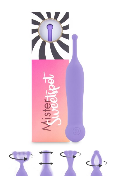 Stimulateur clitoridien Mister Sweetspot violet - Feelztoys