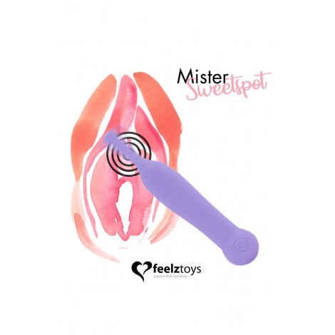 Stimulateur clitoridien Mister Sweetspot violet - Feelztoys