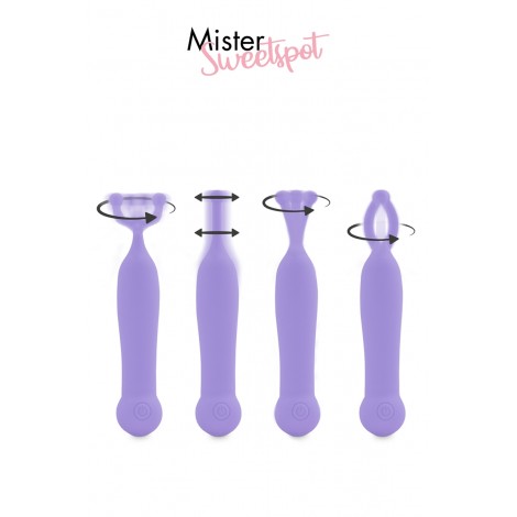 Stimulateur clitoridien Mister Sweetspot violet - Feelztoys