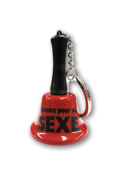 Porte-clés clochette - Sonnez pour du sexe