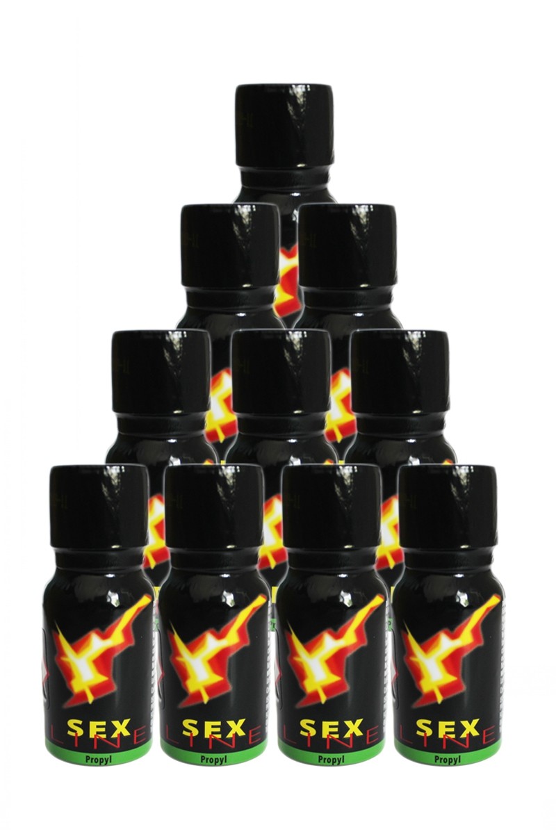 Poppers Sexline  (pack de 10)