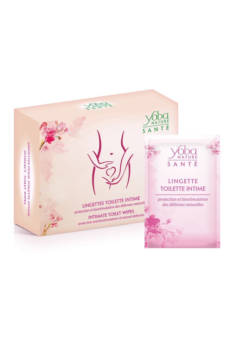 20 lingettes pour toilette intime - Yoba