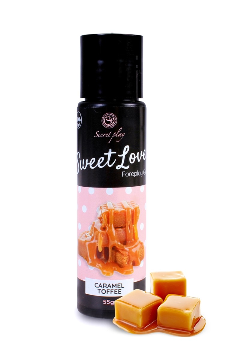 Lubrifiant comestible caramel toffee - 60ml