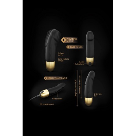 Vibro rechargeable Real Vibration gold S 2.0 - Dorcel